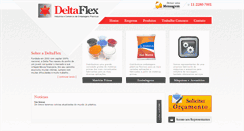 Desktop Screenshot of deltaflex.com.br